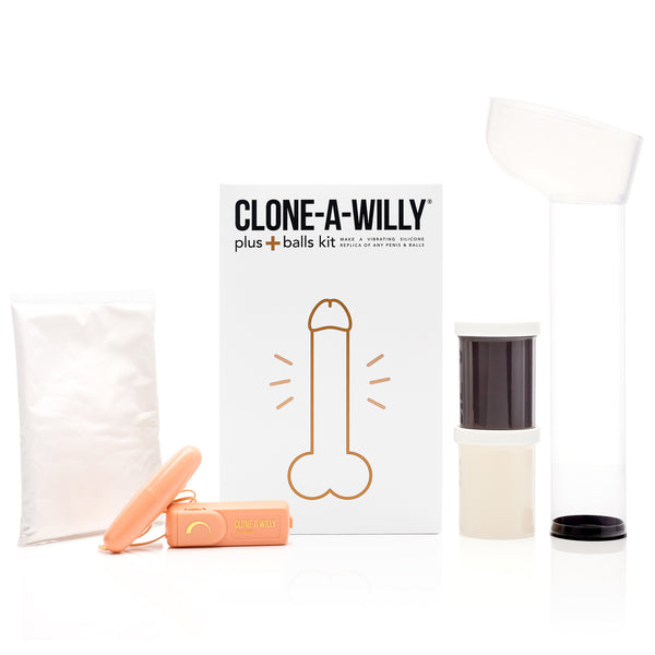 CLONE-A-WILLY - Silicone Penis Casting Kit for DIY Dildo (Light Skin Tone)