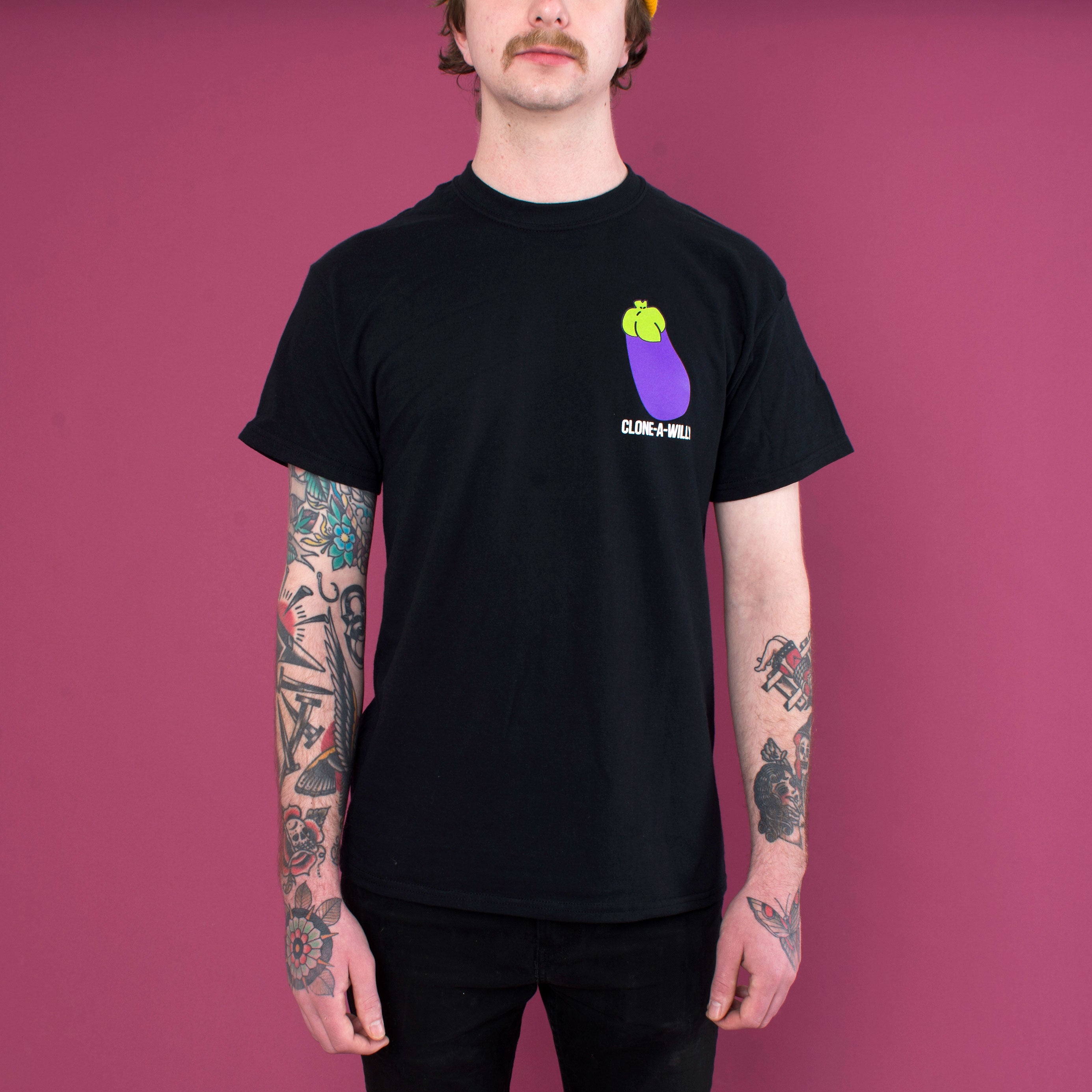 bachelorette party sex positive lgtbq portland hipster eggplant black t shirt apparel