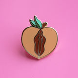 Peach (Pussy) Enamel Pin
