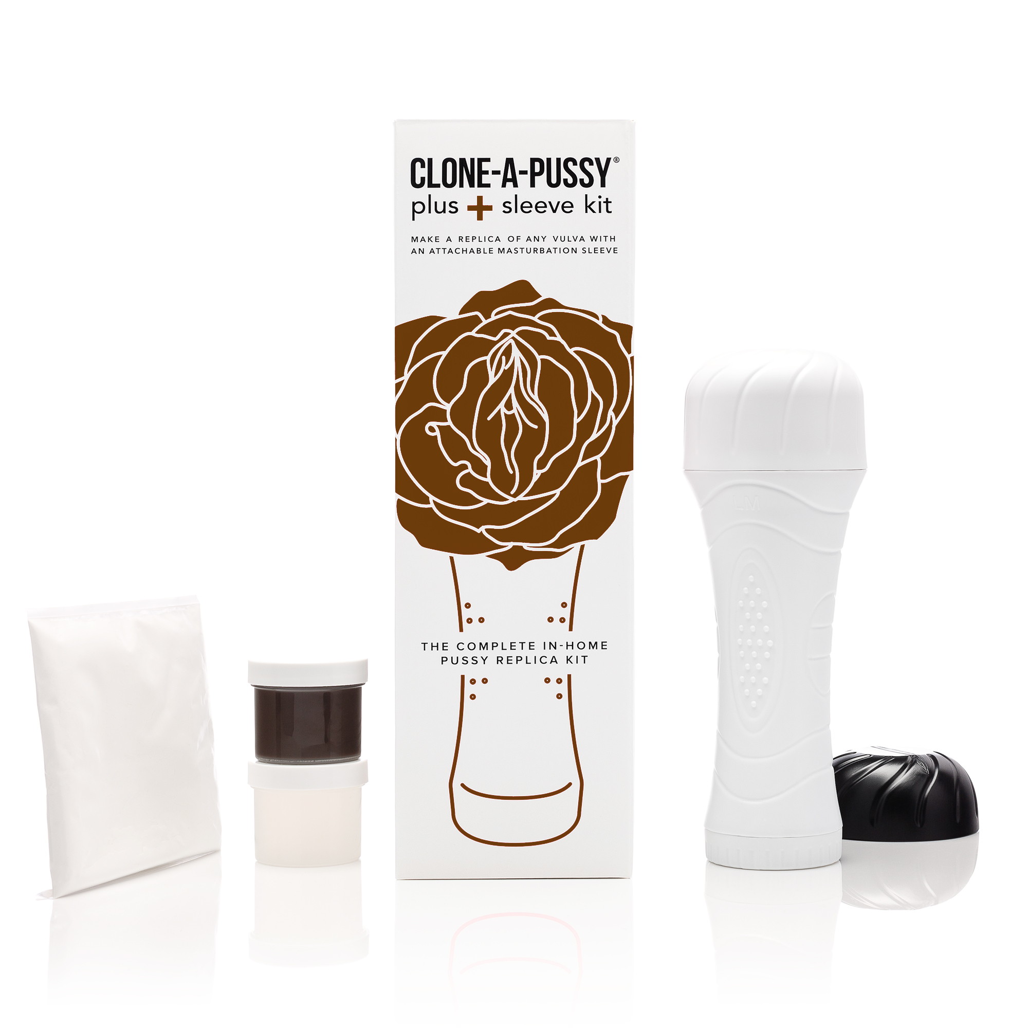 Clone-A-Pussy Plus+ Silicone Casting Kit <br> Deep Tone