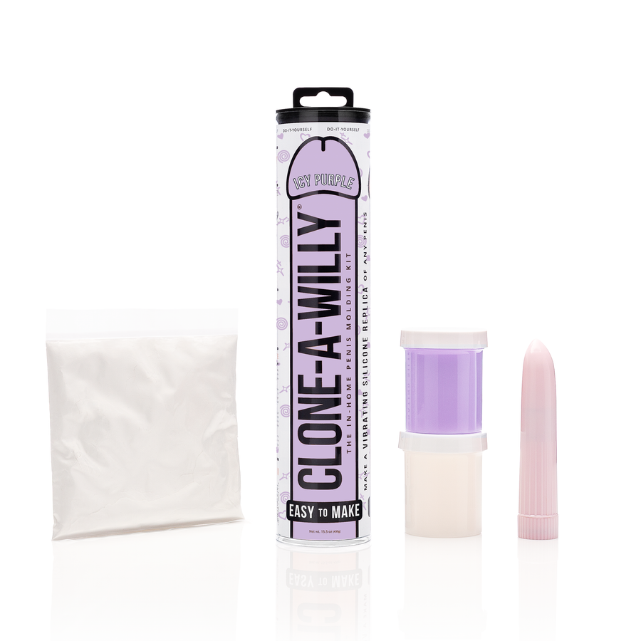 DIY Homemade Dildo <br>Clone Kit <br>Icy Purple
