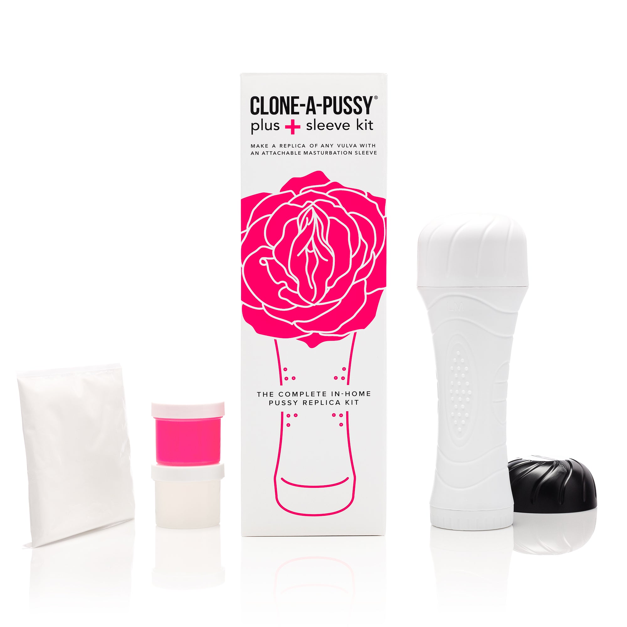 Clone-A-Pussy Plus+ Silicone Casting Kit Hot Pink