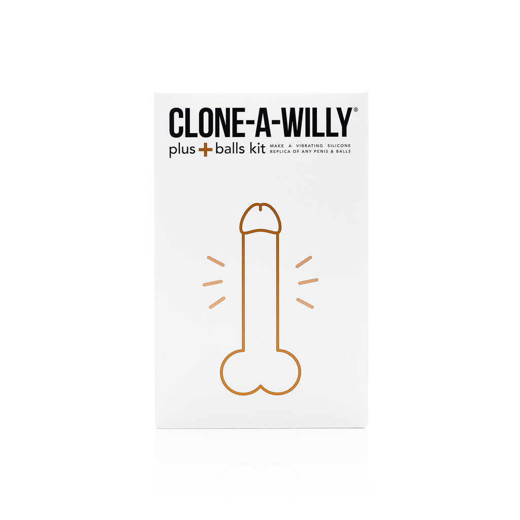 CLONE-A-WILLY - Silicone Penis Casting Kit for DIY Dildo (Deep Skin Tone)