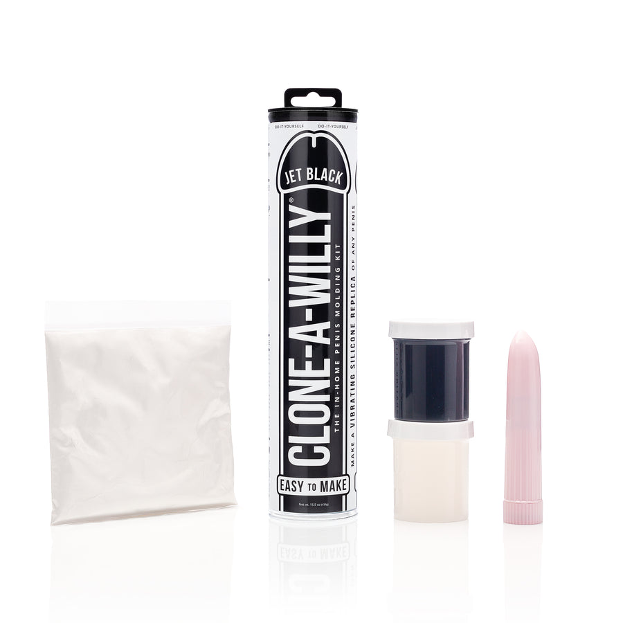 DIY Homemade Dildo <br>Clone Kit <br>Jet Black