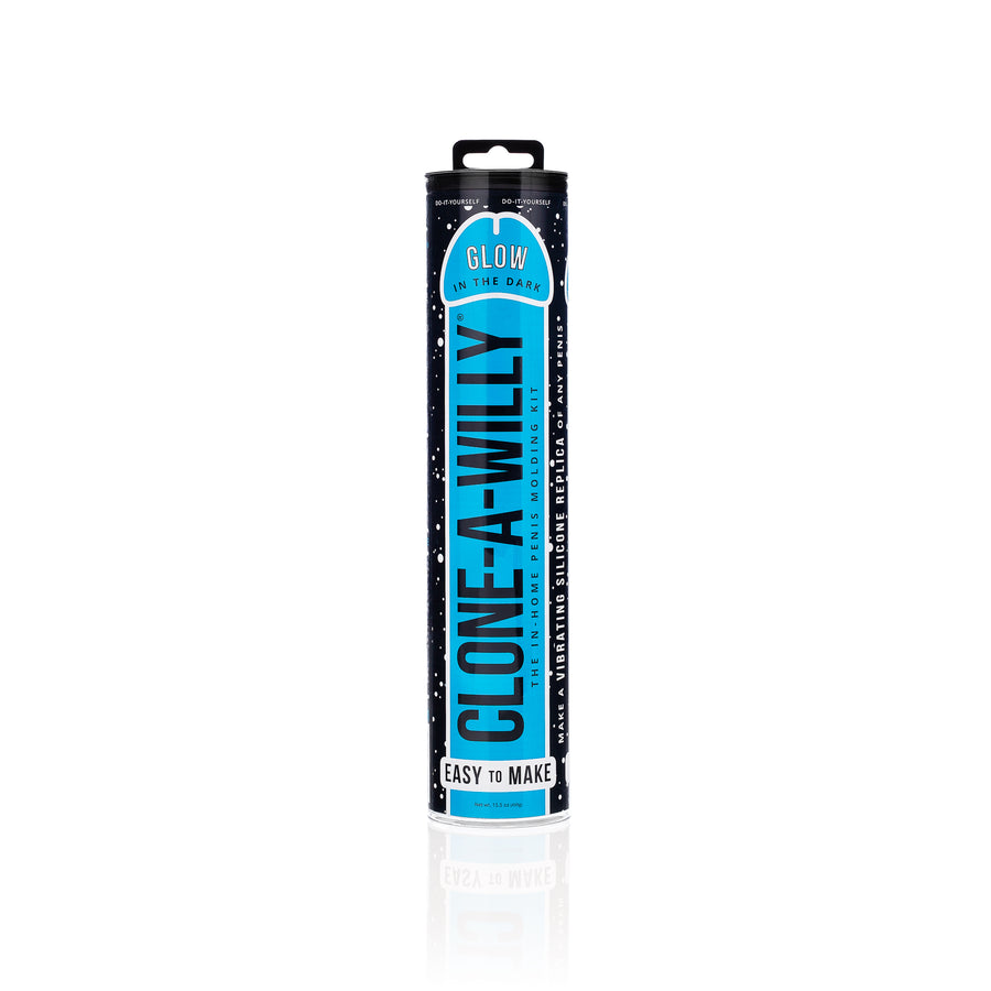 DIY Homemade Dildo <br>Clone Kit <br>Glow In The Dark Blue