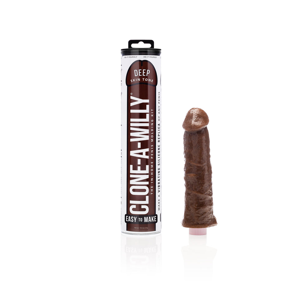 DIY Homemade Dildo<br> Clone Kit <br>Deep Skin Tone