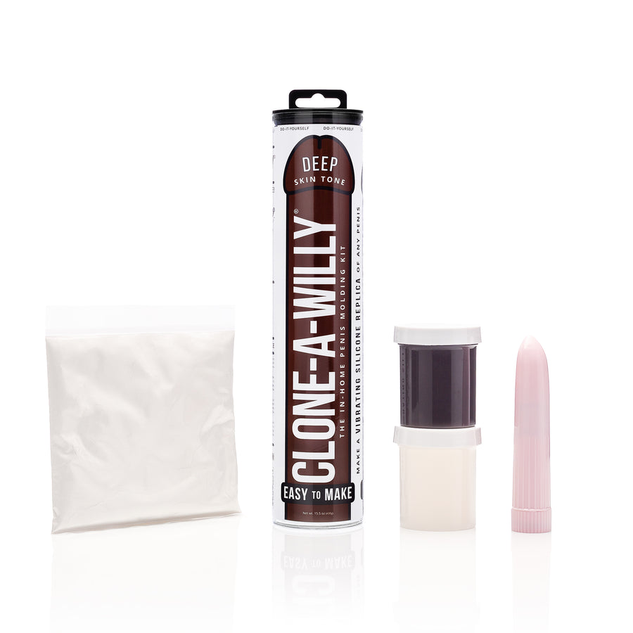 DIY Homemade Dildo<br> Clone Kit <br>Deep Skin Tone