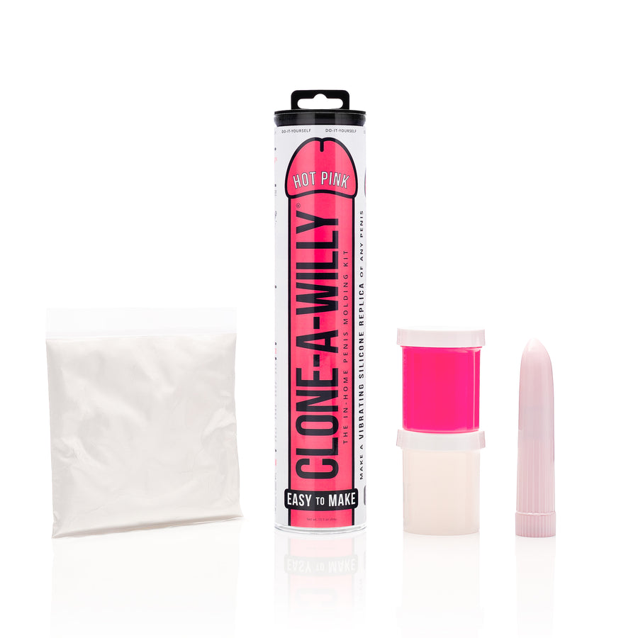 DIY Homemade Dildo <br>Clone Kit <br>Hot Pink