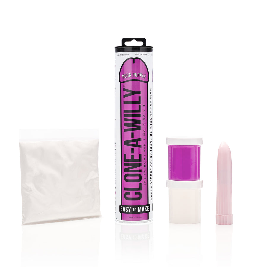 DIY Homemade Dildo <br>Clone Kit <br>Neon Purple