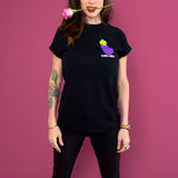 bachelorette party sex positive lgtbq portland hipster eggplant black t shirt apparel